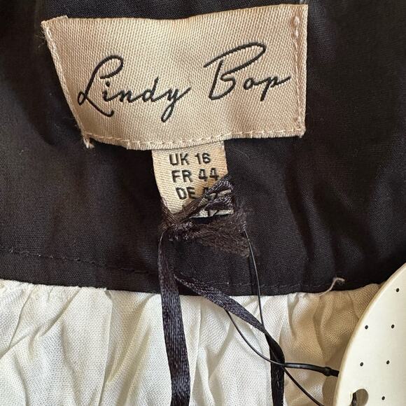 NEW Lindy Bop Skirt Retro Floral Swing Rockabilly Dance Colorful Loud Size 12 - Picture 3 of 7